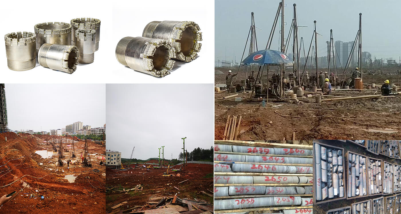 Application-Electroplated Diamond Core Drill Bit